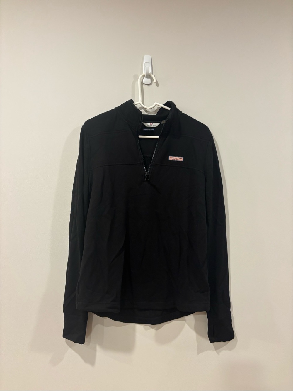 Vineyard Vines Dreamcloth Relaxed Shep Shirt Black Women’s size Medium